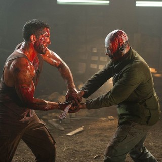 Scott Adkins stars as John and Jean-Claude Van Damme stars as Luc Deveraux in Magnet Releasing's Universal Soldier: Day of Reckoning (2012)