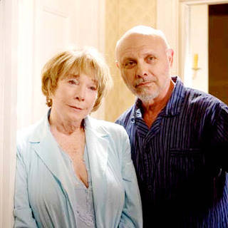 Shirley MacLaine stars as Estelle and Hector Elizondo stars as Edgar in New Line Cinema's Valentine's Day (2010)