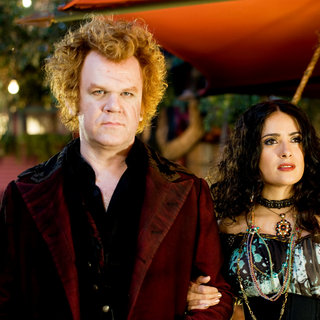 John C. Reilly stars as Larten Crepsley and Salma Hayek stars as Madame Truska in Universal Pictures' The Vampire's Assistant (2009)