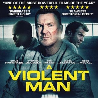 Poster of A Violent Man (2022). 
