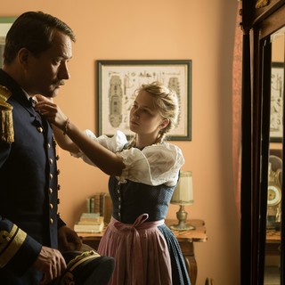 Matthew Macfadyen stars as Georg von Trapp and Eliza Bennett stars as Agathe von Trapp in Lionsgate Films' The von Trapp Family - A Life of Music (2015)