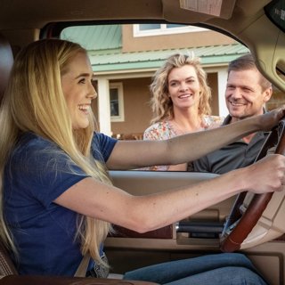 Spencer Locke, Missi Pyle and Bailey Chase in Netflix's Walk. Ride. Rodeo. (2019)