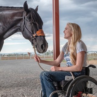 Spencer Locke stars as Amberley Snyder in Netflix's Walk. Ride. Rodeo. (2019)