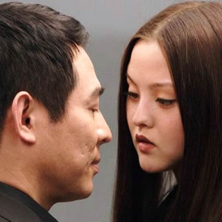 Jet Li as Rogue and Devon Aoki as Kira in Lions Gate Films' War (2007)