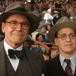 Harrison Ford stars as Branch Rickey and T.R. Knight stars as Harold Parrott in Warner Bros. Pictures' 42 (2013)