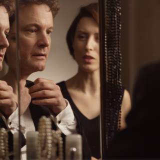Colin Firth as Blake Morrison and Gina McKee as Kathy Morrison in Sony Pictures Classics' When Did You Last See Your Father? (2007).