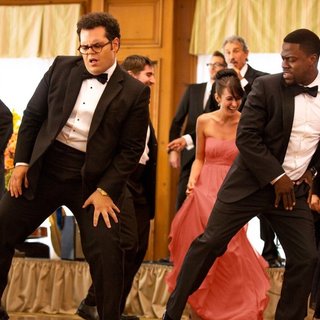 Josh Gad stars as Doug Harris and Kevin Hart stars as Jimmy Callahan/Bic in Screen Gems' The Wedding Ringer (2015). Photo credit by Matt Kennedy.