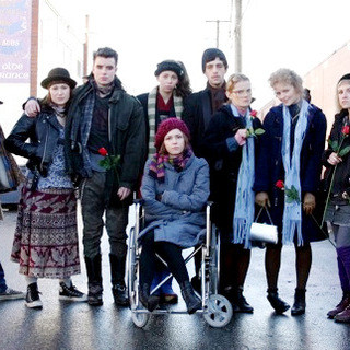 Cast of Sony Pictures' What Goes Up (2009)