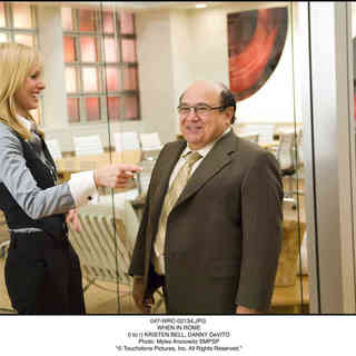 Kristen Bell (Beth Harper) and Danny DeVito in Walt Disney Pictures' When in Rome (2010). Photo credit by Myles Aronowitz.