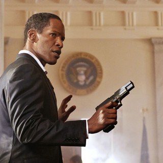 Jamie Foxx stars as President James Sawyer in Columbia Pictures' White House Down (2013)