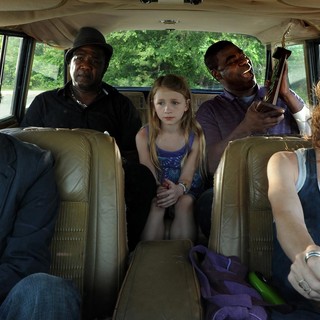 Jesse Eisenberg, Isiah Whitlock Jr., Emma Rayne Lyle, Tracy Morgan and Melissa Leo in IFC Films' Why Stop Now (2012)