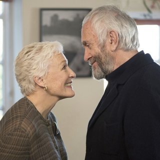 Glenn Close stars as Joan Castleman and Jonathan Pryce stars as Joe Castleman in Sony Pictures Classics' The Wife (2018)