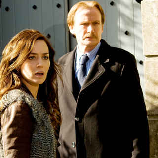 Emily Blunt stars as Rose and Bill Nighy stars as Victor Maynard in Freestyle Releasing's Wild Target (2010)