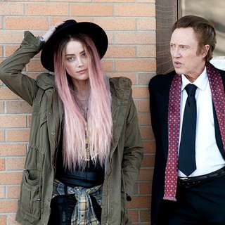 Amber Heard stars as Jude and Christopher Walken stars as Paul in Starz Digital Media's One More Time (2016)