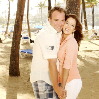 David DeLuise stars as Jerry Russo and Maria Canals Barrera stars as Theresa Russo in Disney Channel's Wizards of Waverly Place: The Movie (2009)