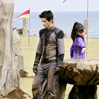 David Henrie stars as Justin Russo and Selena Gomez stars as Alex Russo in Disney Channel's Wizards of Waverly Place: The Movie (2009)