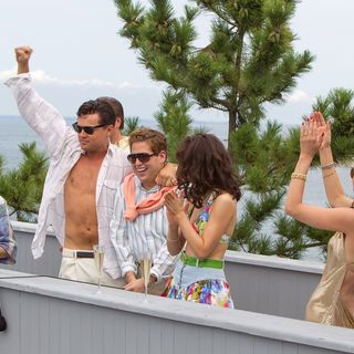 Leonardo DiCaprio stars as Jordan Belfort and Jonah Hill stars as Donnie Azoff in Paramount Pictures' The Wolf of Wall Street (2013)