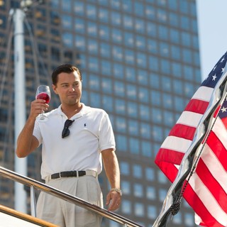 Leonardo DiCaprio stars as Jordan Belfort in Paramount Pictures' The Wolf of Wall Street (2013)