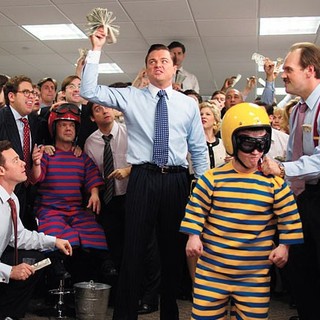 Leonardo DiCaprio stars as Jordan Belfort in Paramount Pictures' The Wolf of Wall Street (2013)