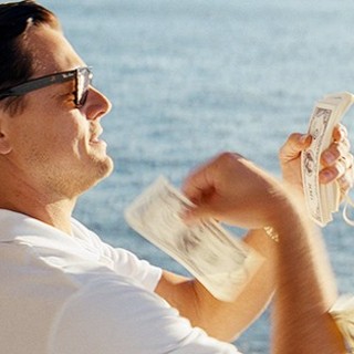 Leonardo DiCaprio stars as Jordan Belfort in Paramount Pictures' The Wolf of Wall Street (2013)