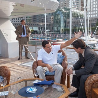 Leonardo DiCaprio stars as Jordan Belfort in Paramount Pictures' The Wolf of Wall Street (2013)