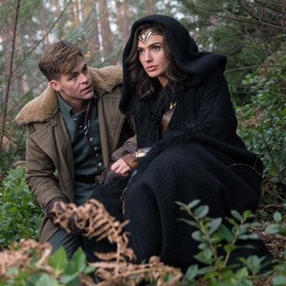 Chris Pine stars as Steve Trevor and Gal Gadot stars as Diana Prince/Wonder Woman in Warner Bros. Pictures' Wonder Woman (2017)