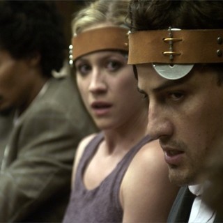 Eddie Steeples, Brittany Snow and Enver Gjokaj in IFC Midnight's Would You Rather (2013)