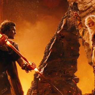 Sam Worthington stars as Perseus and Liam Neeson stars as Zeus in Warner Bros. Pictures' Wrath of the Titans (2012)
