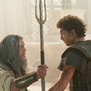 Danny Huston stars as Poseidon and Sam Worthington stars as Perseus in Warner Bros. Pictures' Wrath of the Titans (2012)