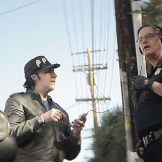 Marilyn Manson stars as David Delores Frank and Mark Burnham stars as Duke in IFC Midnight's Wrong Cops (2013)