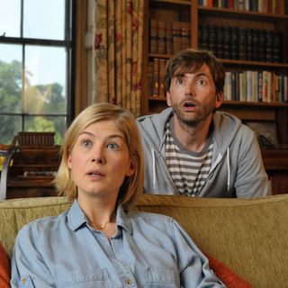 Rosamund Pike stars as Abi and David Tennant stars as Doug in Lionsgate Films' What We Did on Our Holiday (2015)