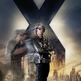 Evan Peters stars as Pietro Maximoff/Quicksilver in 20th Century Fox's X-Men: Days of Future Past (2014)