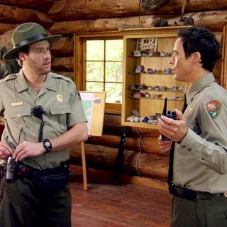T.J. Miller stars as Ranger Jones and Tom Cavanagh stars as Ranger Smith in Warner Bros. Pictures' Yogi Bear (2010)