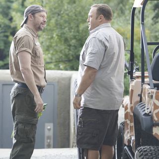 Donnie Wahlberg stars as Shane and Kevin James stars as Griffin Keyes in Columbia Pictures' Zookeeper (2011)