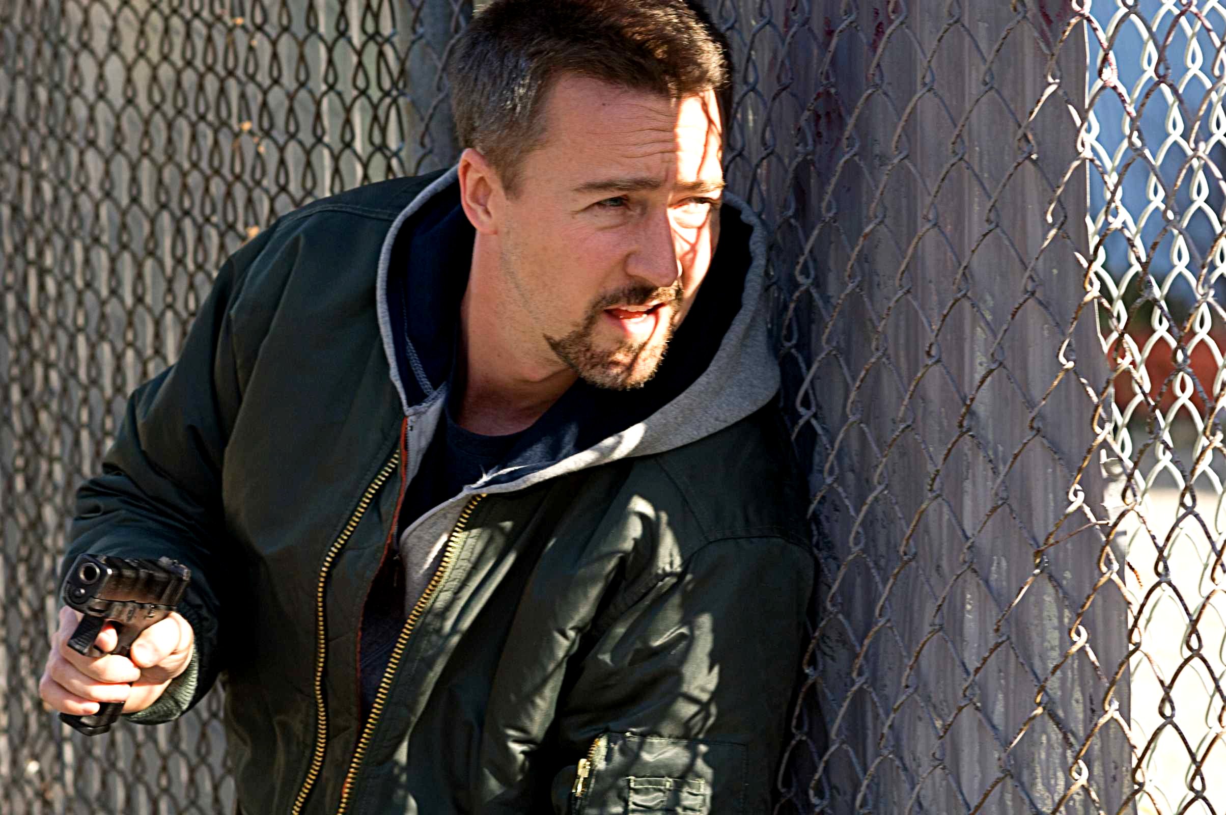 Edward Norton stars as Ray Tierney in New Line Cinema's Pride and Glory (2008). Photo credit by Glen Wilson.