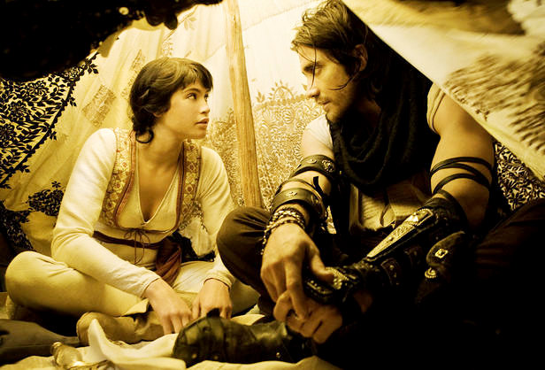 Gemma Arterton stars as Tamina and Jake Gyllenhaal stars as Prince Dastanin in Walt Disney Pictures' Prince of Persia: Sands of Time (2010)