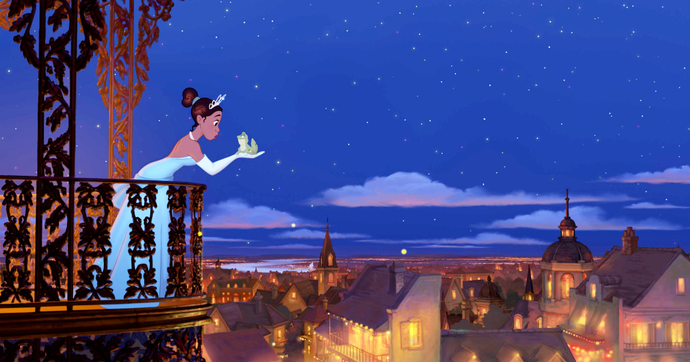 A scene from Walt Disney Pictures' The Princess and the Frog (2009)