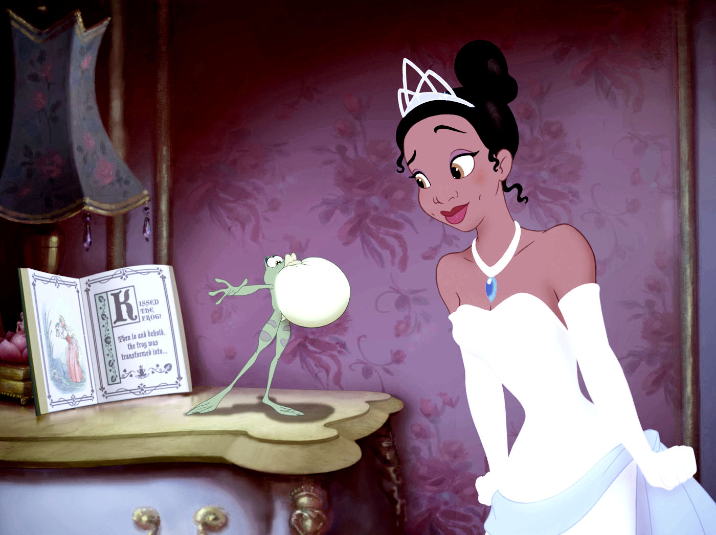 A scene from Walt Disney Pictures' The Princess and the Frog (2009)