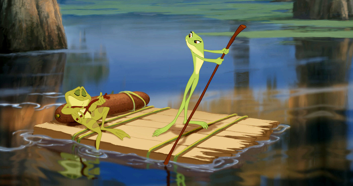 A scene from Walt Disney Pictures' The Princess and the Frog (2009)