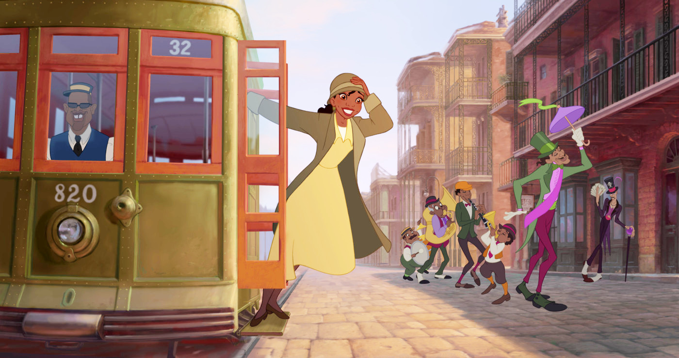 A scene from Walt Disney Pictures' The Princess and the Frog (2009)