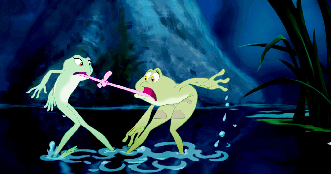 walt disney frog