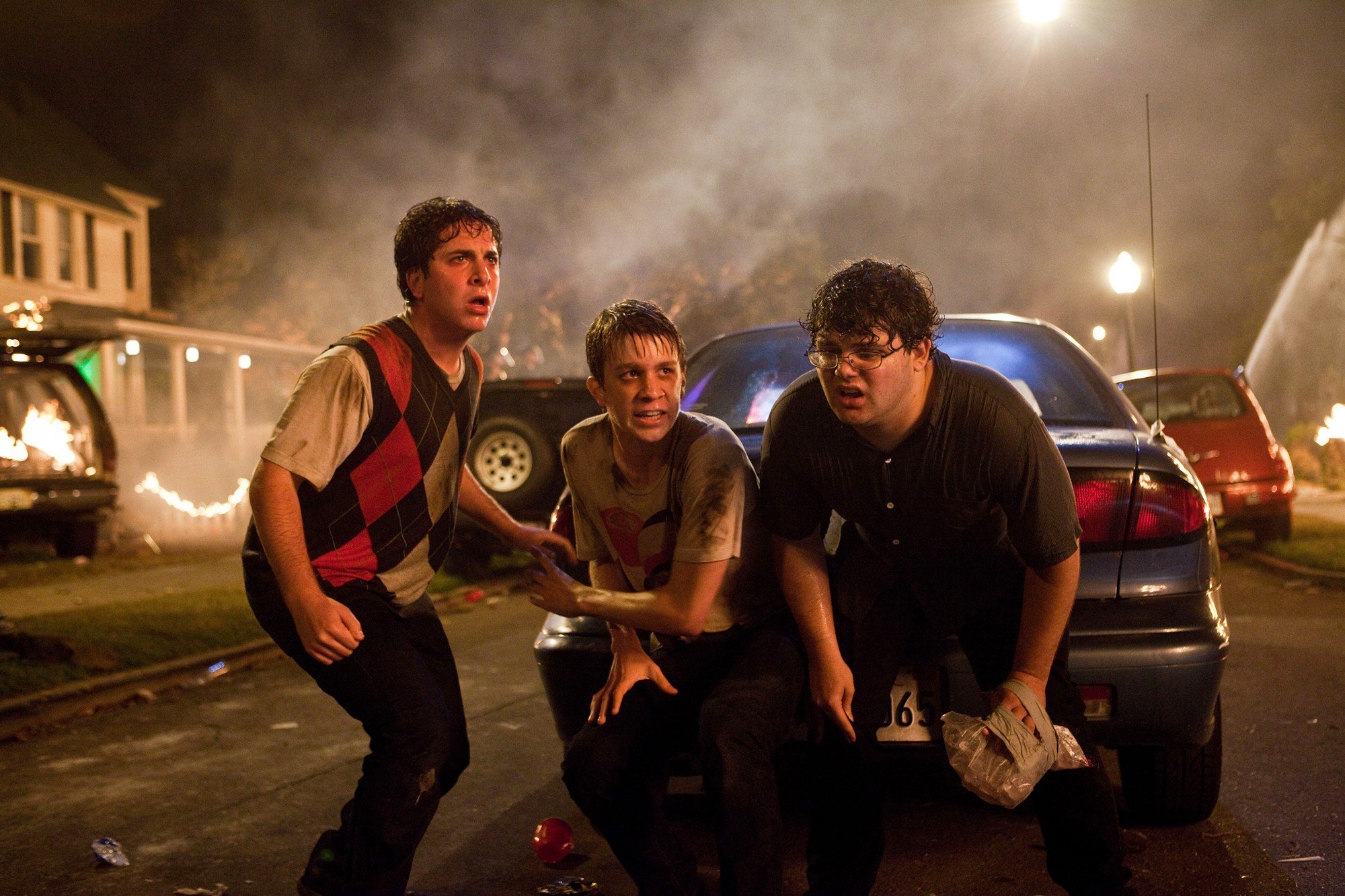 Oliver Cooper, Thomas Mann and Jonathan Daniel Brown in Warner Bros. Pictures' Project X (2012)