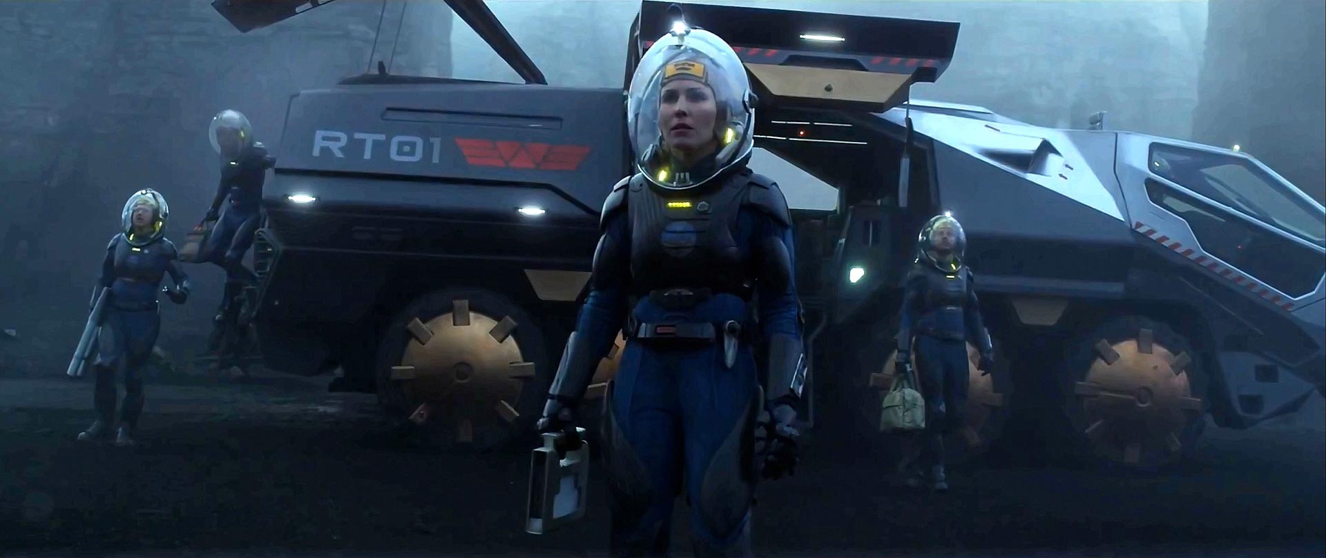Noomi Rapace stars as Elizabeth Shaw in 20th Century Fox's Prometheus (2012)