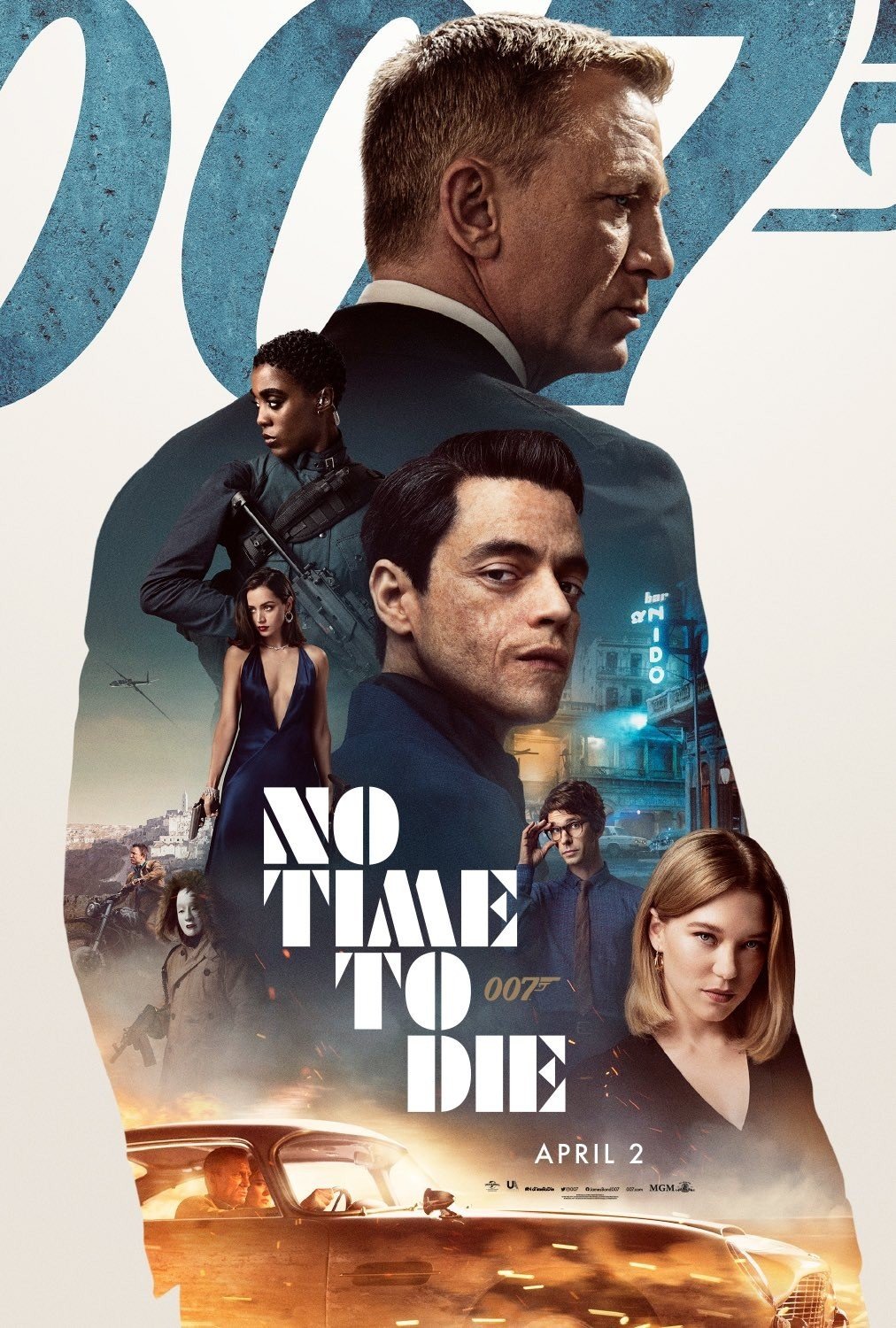 Poster of Universal Pictures' No Time to Die (2020)