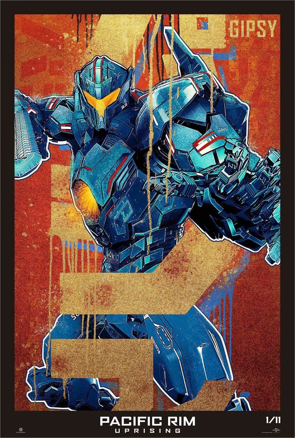 Poster of Universal Pictures' Pacific Rim Uprising (2018)