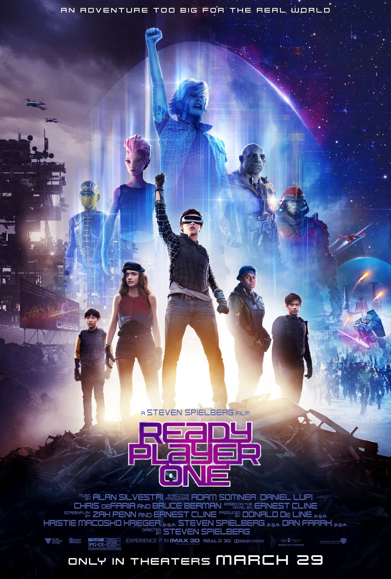 Poster of Warner Bros. Pictures' Ready Player One (2018)