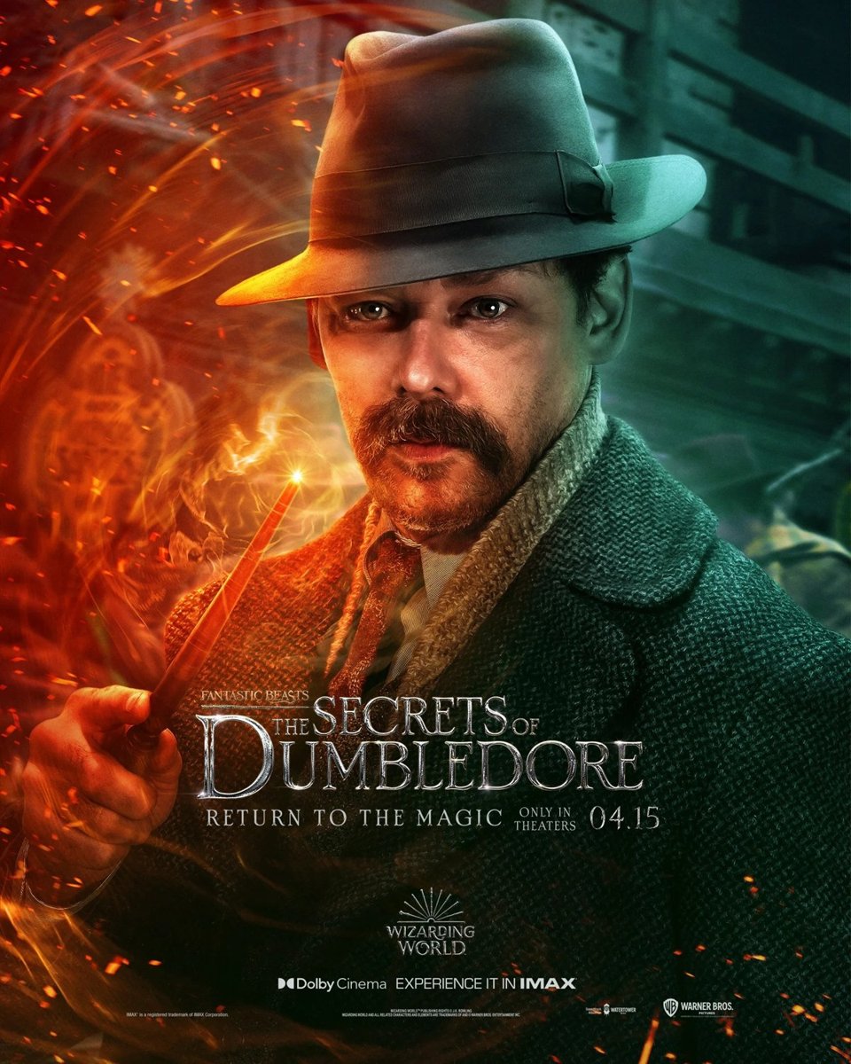 Poster of Fantastic Beasts: The Secrets of Dumbledore (2022)