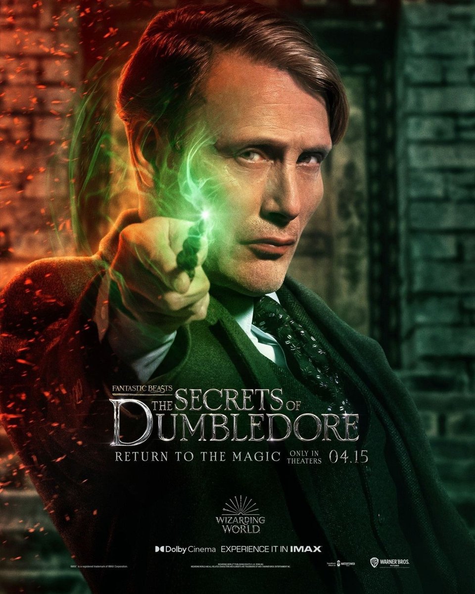 Poster of Fantastic Beasts: The Secrets of Dumbledore (2022)