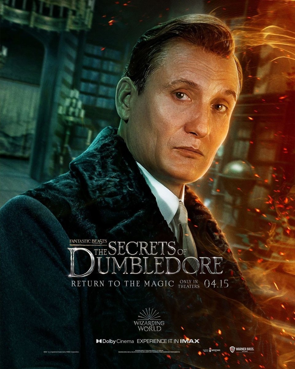 Poster of Fantastic Beasts: The Secrets of Dumbledore (2022)