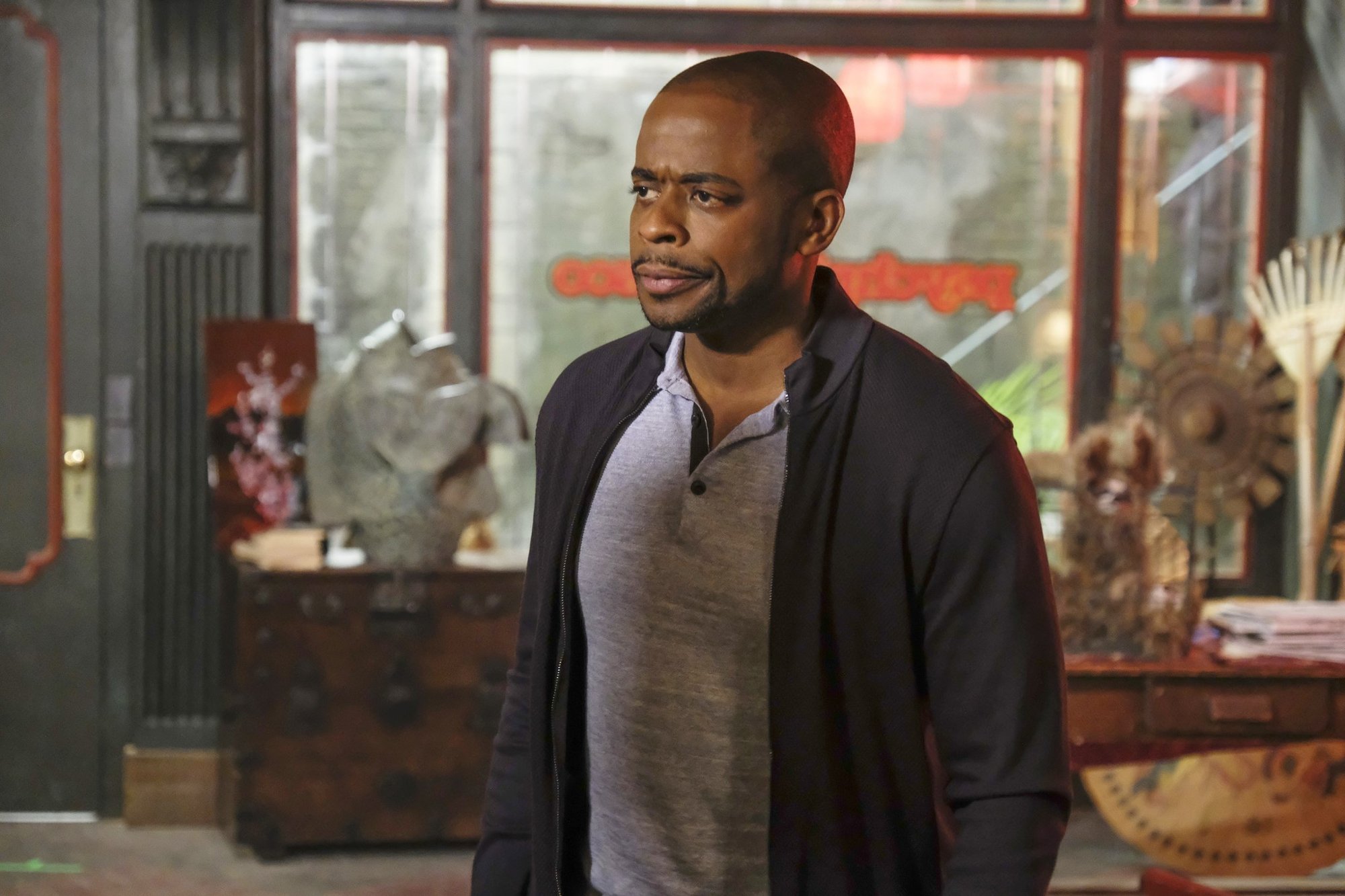 Dule Hill stars as Burton Guster in USA Network's Psych: The Movie (2017)